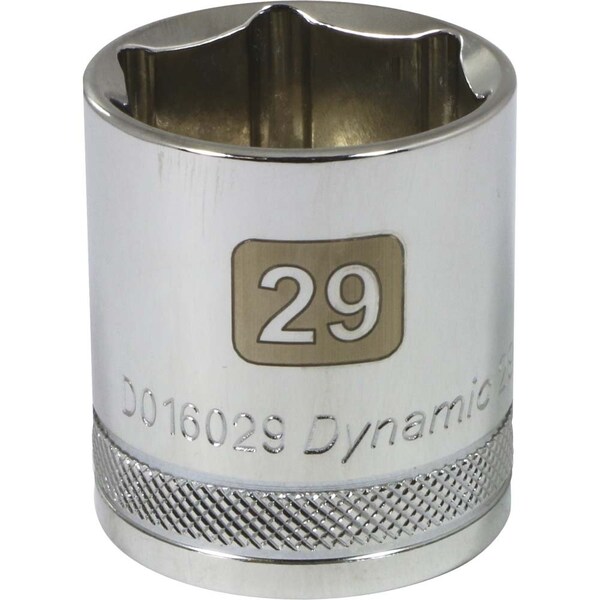 1/2" Drive, 29mm Metric Socket, 6 Points